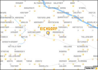 map of Eichdorf