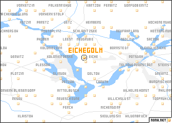 map of Eiche-Golm