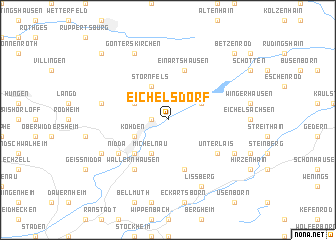 map of Eichelsdorf