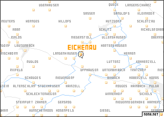 map of Eichenau