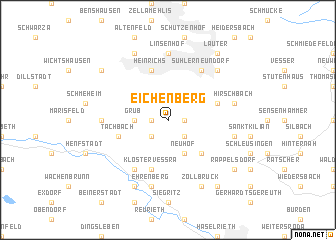 map of Eichenberg