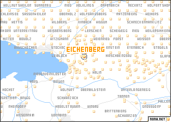 map of Eichenberg