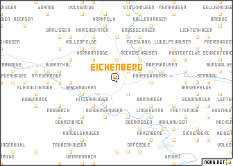 map of Eichenberg