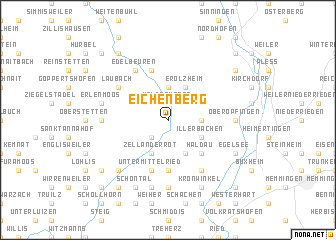 map of Eichenberg