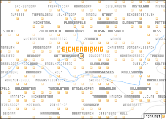 map of Eichenbirkig