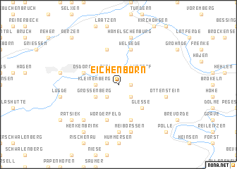 map of Eichenborn