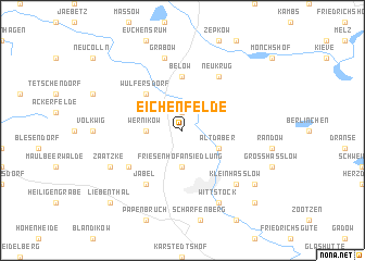 map of Eichenfelde