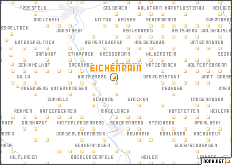 map of Eichenrain