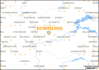 map of Eicherscheid