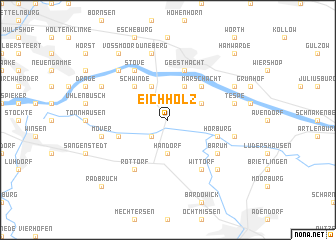 map of Eichholz
