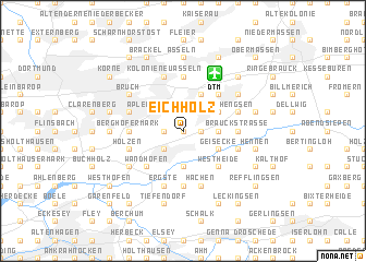 map of Eichholz