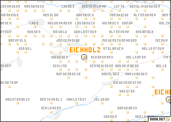 map of Eichholz