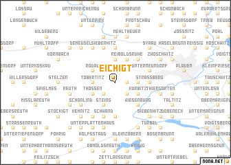 map of Eichigt