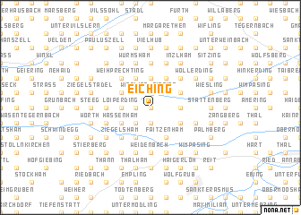 map of Eiching