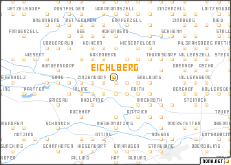 map of Eichlberg