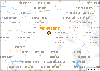 map of Eichstädt