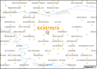 map of Eichstruth