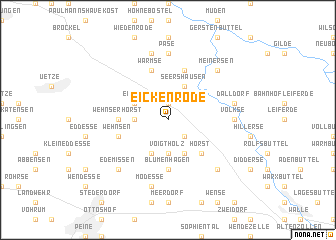 map of Eickenrode