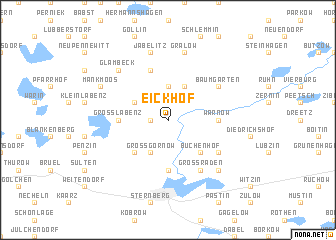 map of Eickhof