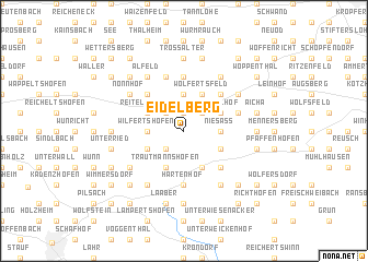 map of Eidelberg
