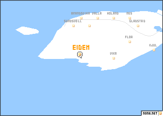 map of Eidem