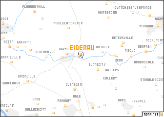 map of Eidenau
