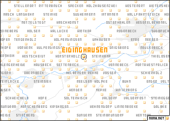 map of Eidinghausen