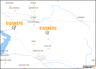 map of Eidsberg