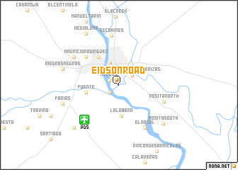 map of Eidson Road