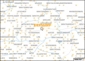 map of Eiersdorf