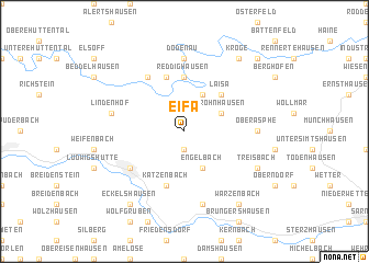 map of Eifa