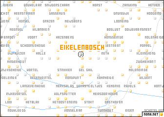 map of Eikelenbosch