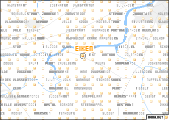 map of Eiken