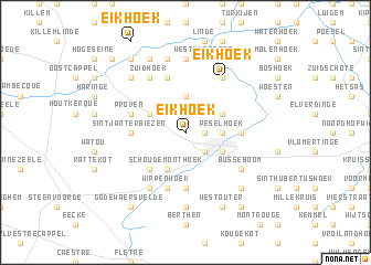 map of Eikhoek