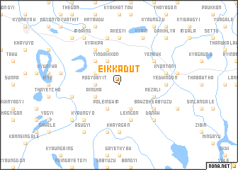 map of Eikkadut