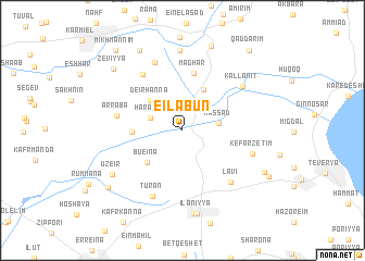 map of ‘Eilabūn
