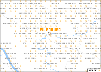 map of Eilenburg