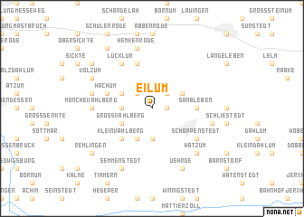 map of Eilum