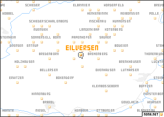 map of Eilversen