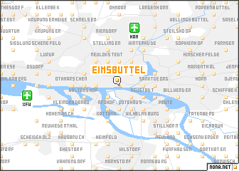 map of Eimsbüttel