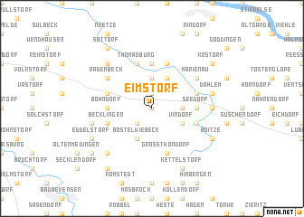 map of Eimstorf