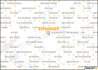 map of Eindhoven