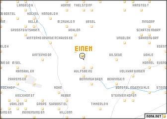 map of Einem