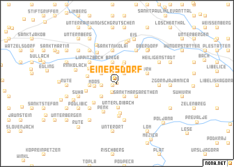 map of Einersdorf