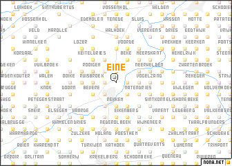 map of Eine