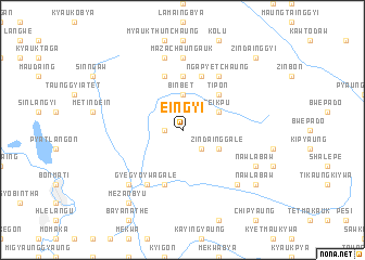 map of Eingyi