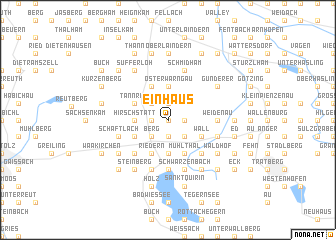 map of Einhaus