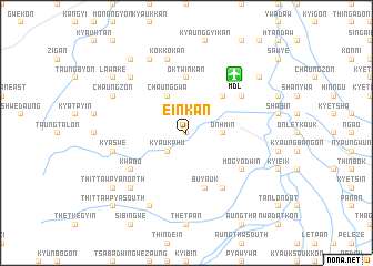 map of Einkan