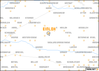 map of Einloh