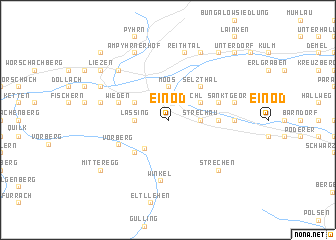 map of Einöd